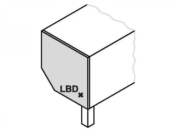 stânga lateral jos