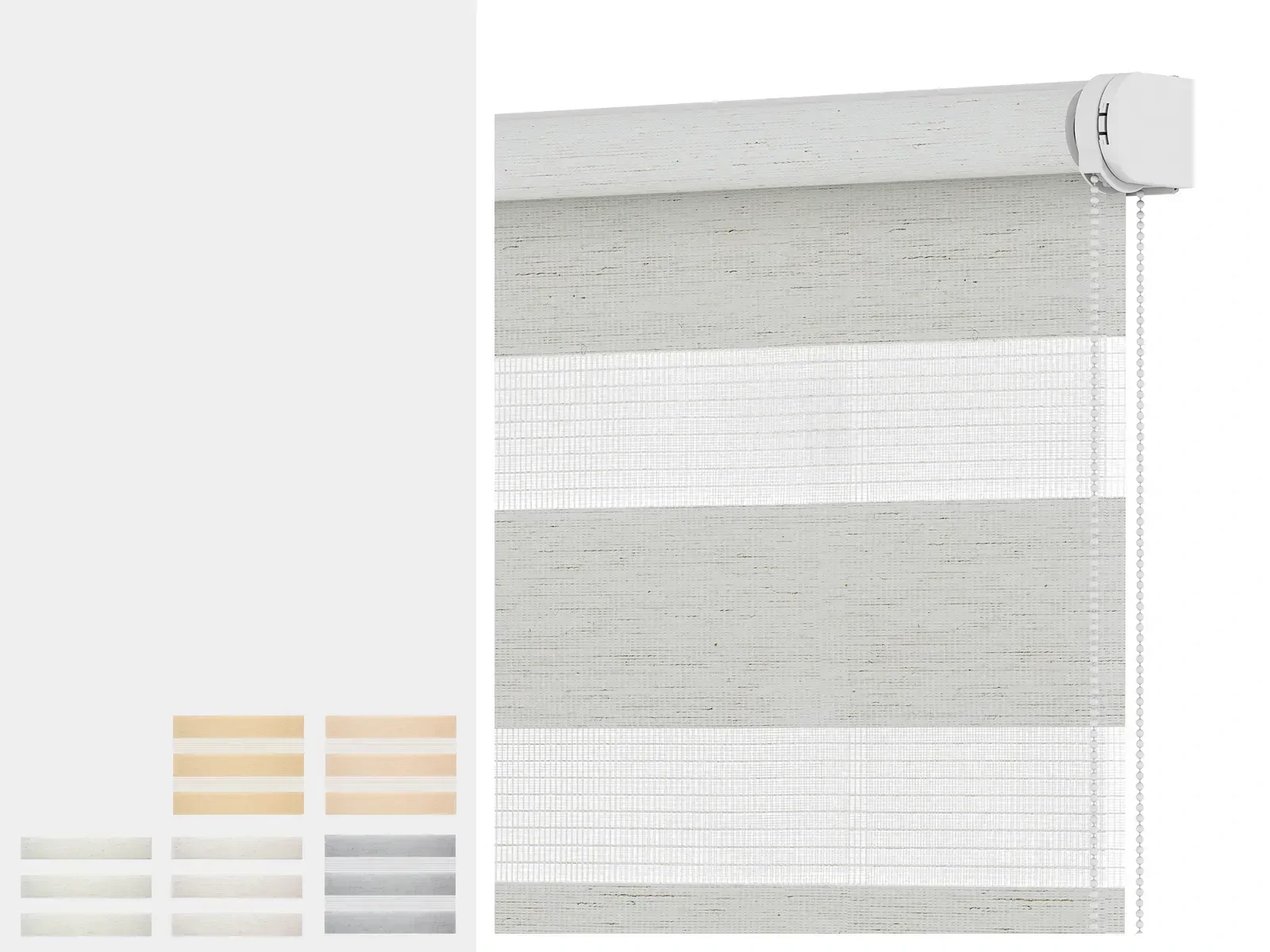 Rolete SOLID S - zi-noapte - material BALI