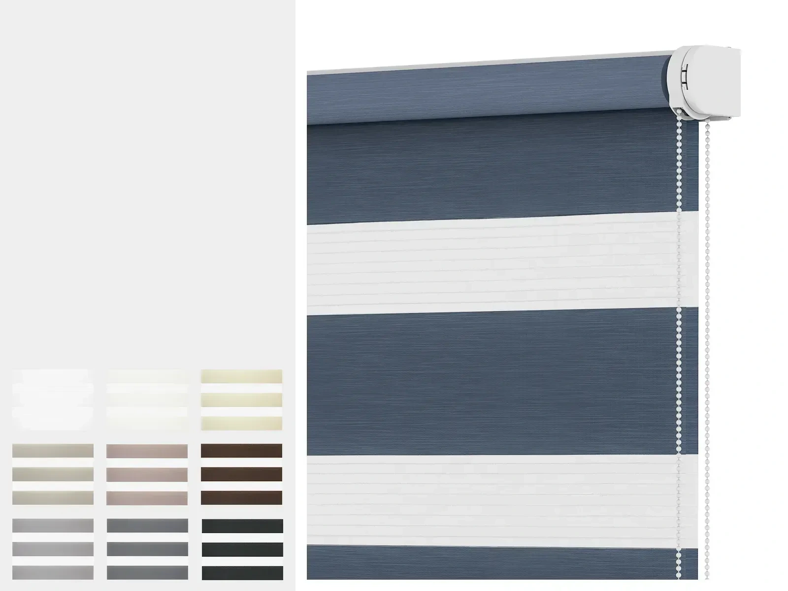 Rolete SOLID S - zi-noapte - material IBIZA