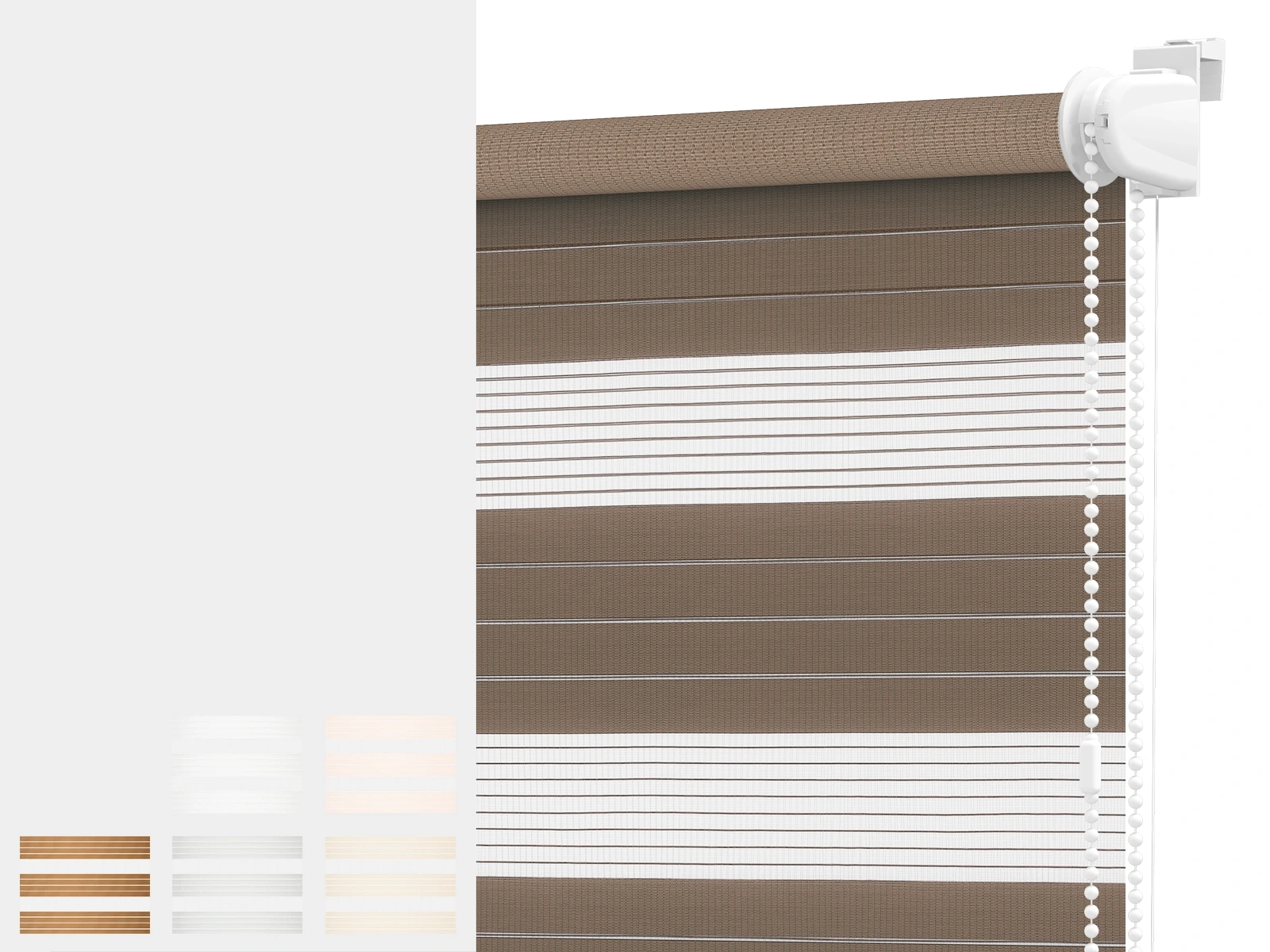 Rolete MINI+ zi-noapte - material CRETA