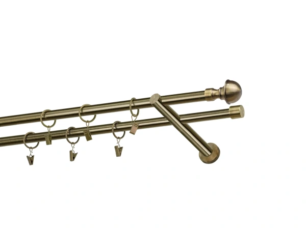 Garniže 16x16mm - dvojradové - BOSTON - antik
