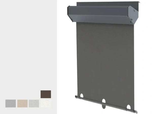 SCREEN SKY – rolete screen exterior mansardă – material SOLTIS BO blackout