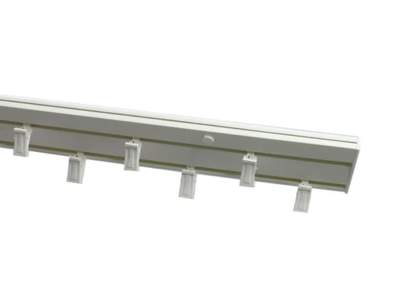 Galerii din PVC - bară cu șină - dublă