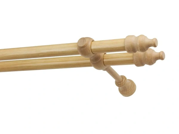 Galerie din lemn 28x28 mm dublă - PIN 1