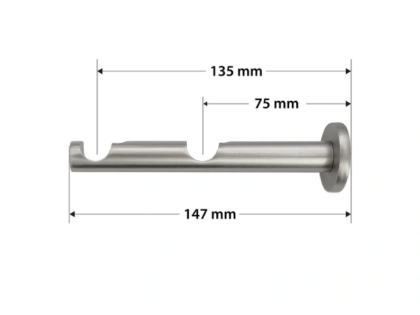 Garniže 16x16mm - dvojradové - BOLOGNA - satin 3