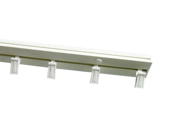Galerii din PVC - bară cu șină - simplă