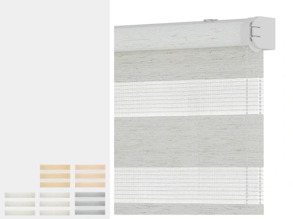 Rolete SOLID M - zi-noapte - material BALI