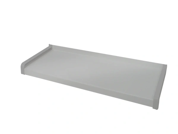 Pervazuri exterioare din aluminiu îndoit – argintiu RAL 9006