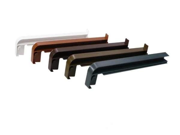 Pervazuri exterioare din aluminiu îndoit – argintiu RAL 9006 2