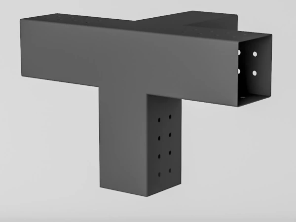 Conector cu patru noduri (central, cu traversă pe o singură latură) 1