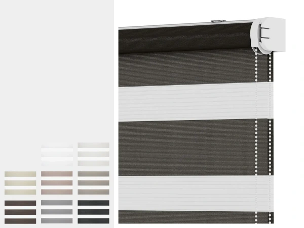 Rolete SOLID M - zi-noapte - material SUMATRA
