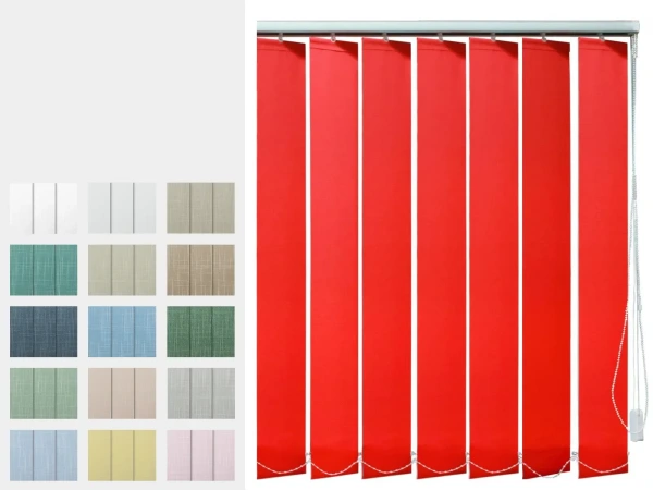 Jaluzele verticale - material SHANTUNG