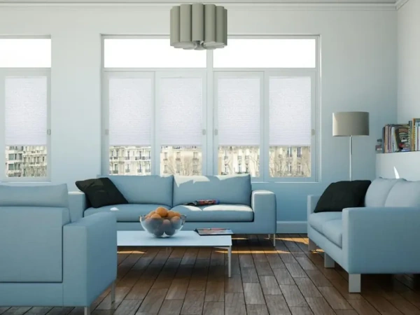 Rolete Plisse LUX - material BLACKOUT (opac) 2