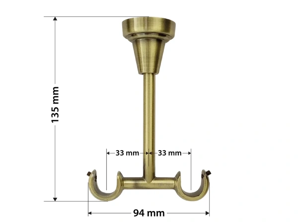 Galerie 16x16 mm - dublă - PULLO - antic 5