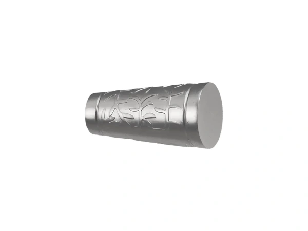 Garniža 19x19mm - drážková tyč - 2rady - SEVILLA - satin 2
