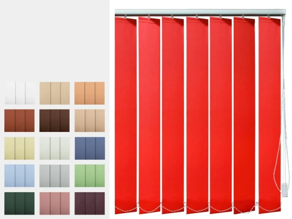 Jaluzele verticale - material CREPPE