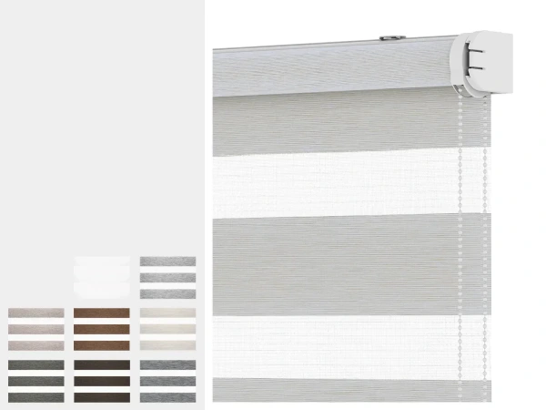 Rolete SOLID M - zi-noapte - material MALLORCA