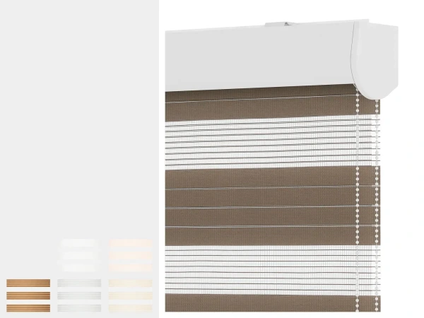 Rolete NOBLE - zi-noapte - material CRETA
