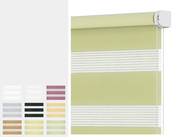 Rolete SOLID S - zi-noapte - material STANDARD