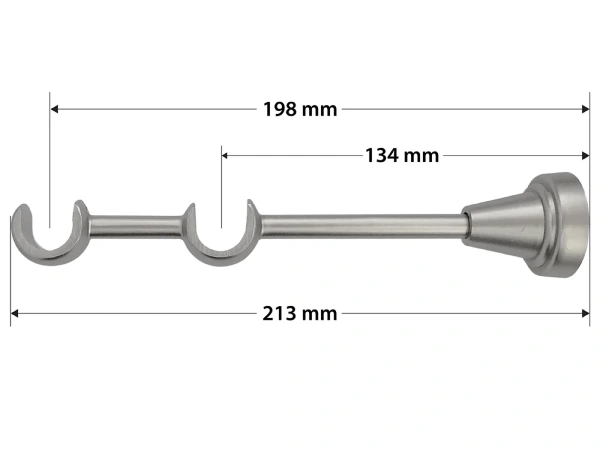 Garniže 19x19mm - dvojradové - KOLOSEO - satin 4