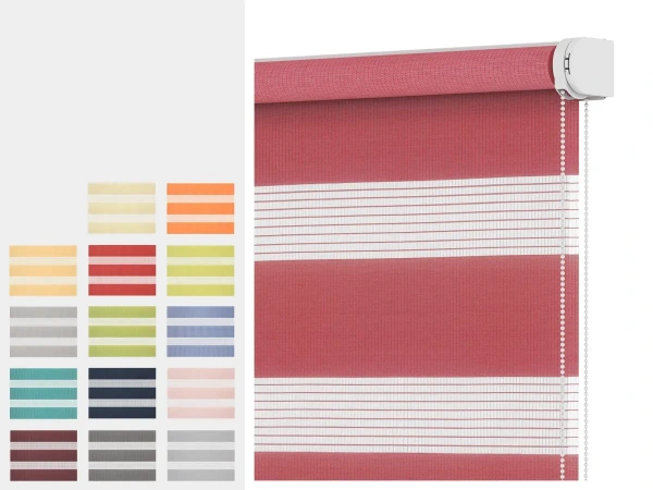Rolete SOLID S - zi-noapte - material BAHAMA