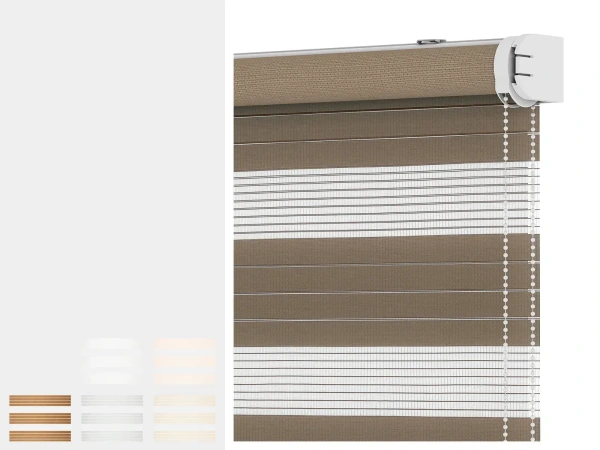 Rolete SOLID M - zi-noapte - material CRETA