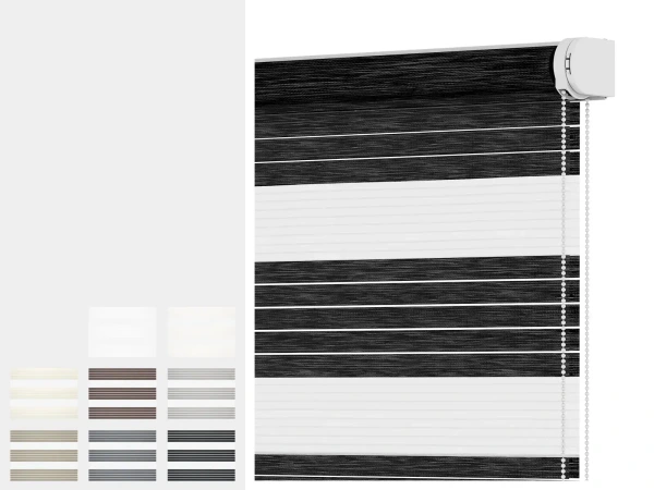 Rolete SOLID S - zi-noapte - material RODOS