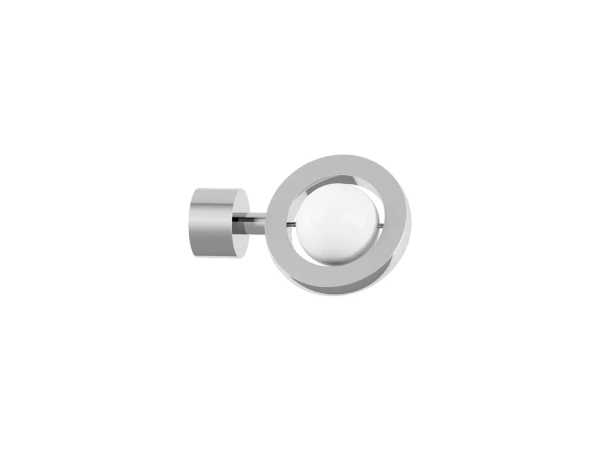 Garniža 19x19mm obyčajná tyč - 2rady - SFERA - biela 2