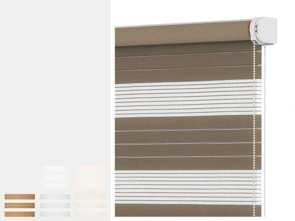 Rolete SOLID S - zi-noapte - material CRETA