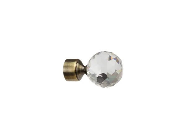Garniže 19mm - jednoradové - GUĽA CRYSTAL - antik 2