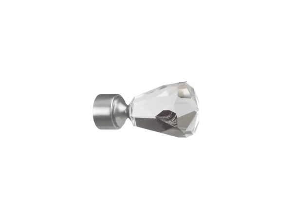 Garniže 16x16mm - dvojradové - CRYSTAL CONE - satin 2