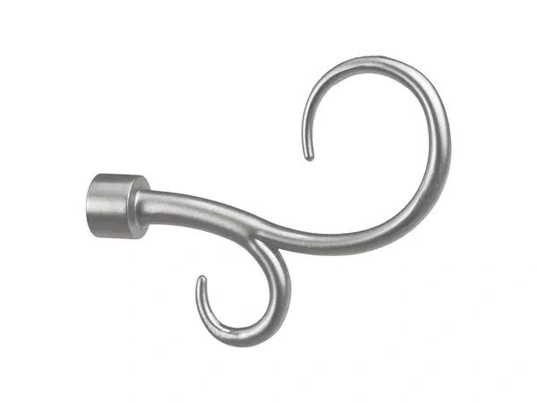 Garniže 16x16mm - dvojradové - HÁK DVOJITÝ - satin