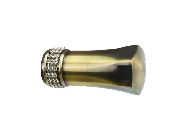Garniže 25mm - jednoradové - PLUTON CRYSTAL - antik