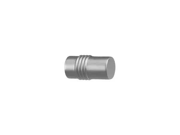 Garniže 19mm - jednoradové - CYLINDER - satin