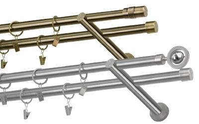 Galerii metalice 19×19 mm cu două bare